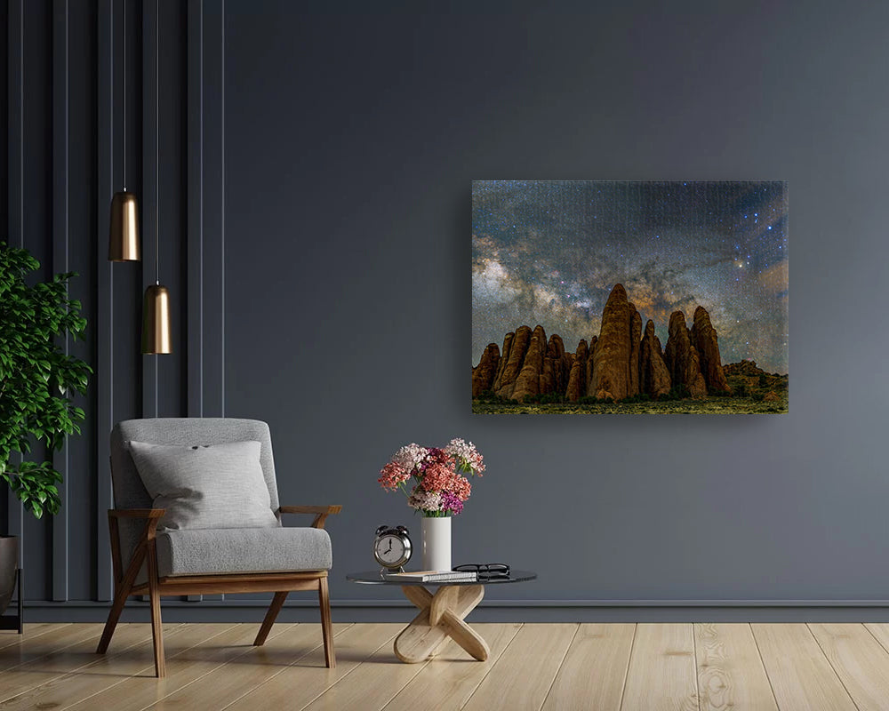 The Fins of Arches National Park - Canvas Print