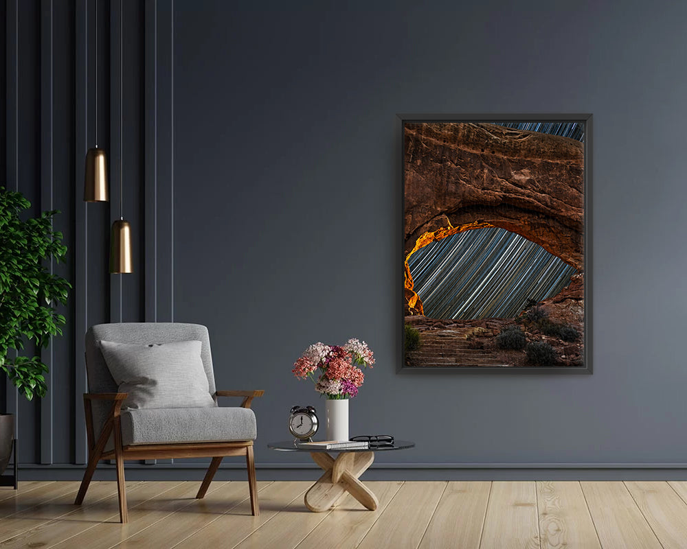 The North Window - Canvas Print
