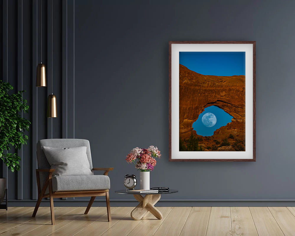 The Arch & Moon - Fine Art Print