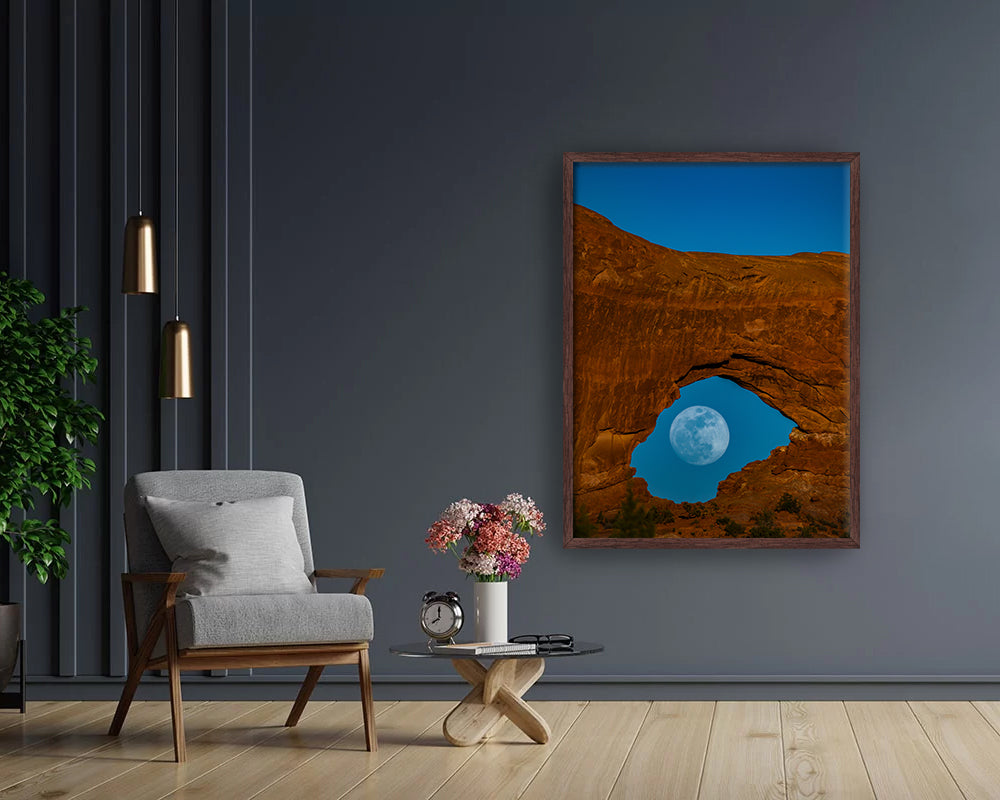 The Arch & Moon - Fine Art Print