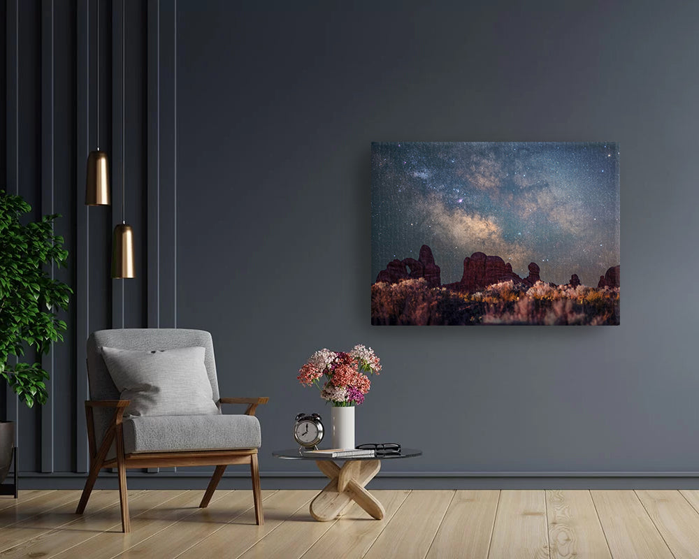 Turret Arch & Siblings - Canvas Print