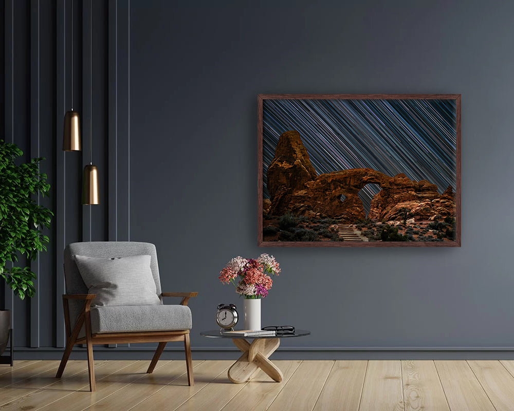 Turret Arch Star Trails - Fine Art Print