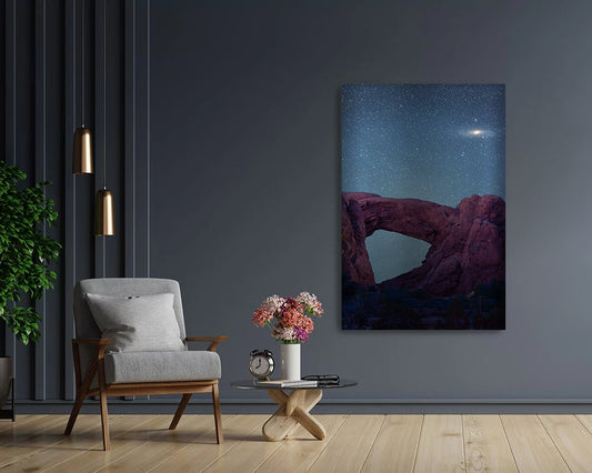 Andromeda In Arches National Park - Metal Print