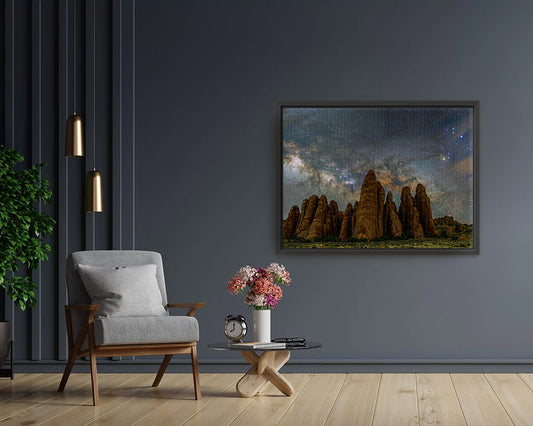 The Fins of Arches National Park - Canvas Print