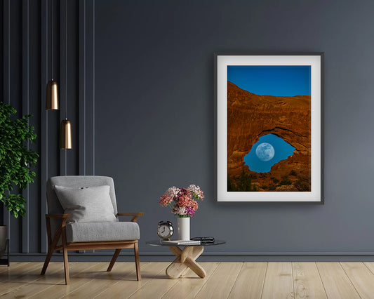 The Arch & Moon - Fine Art Print