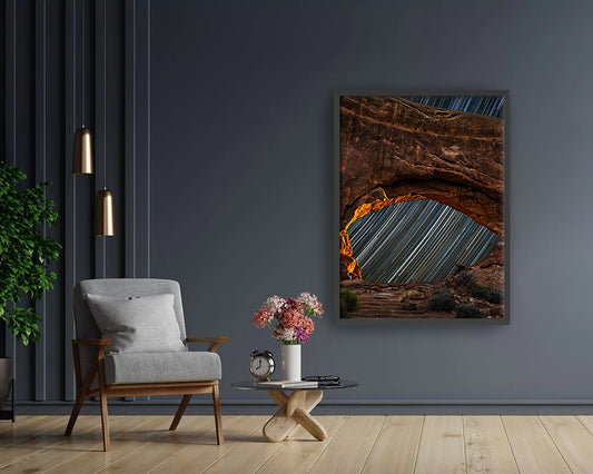 North Window Star Trails - Fine Art Print