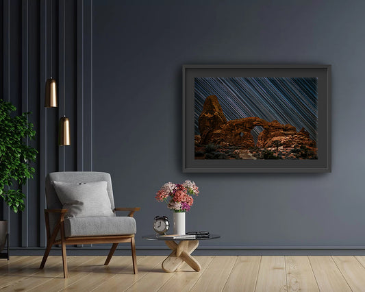 Turret Arch Star Trails - Fine Art Print