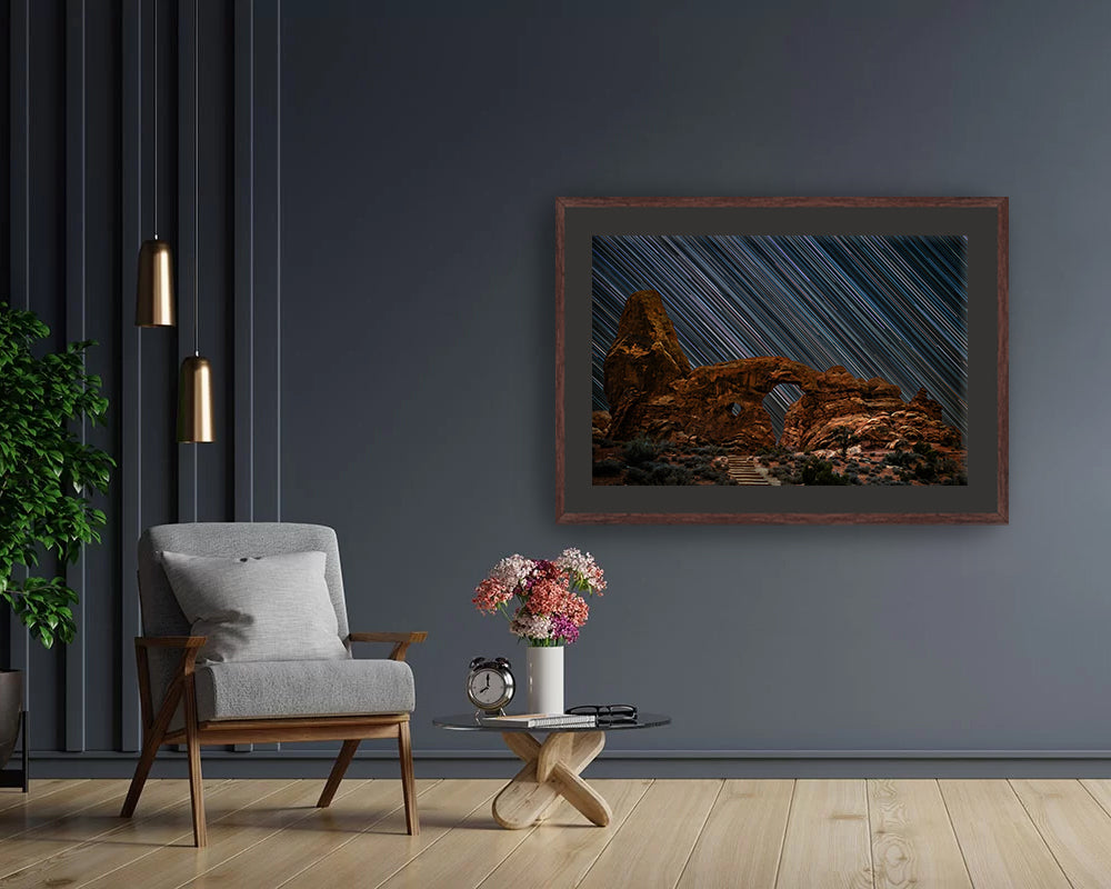 Turret Arch Star Trails - Fine Art Print