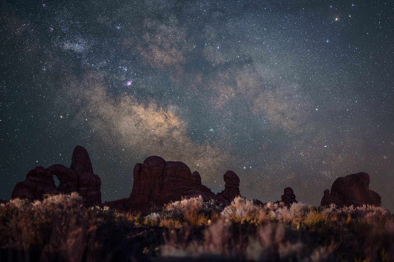 Turret Arch & Siblings - Canvas Print