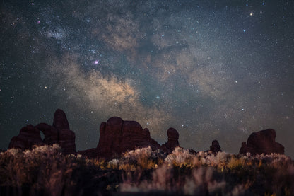 Turret Arch & Siblings - Canvas Print