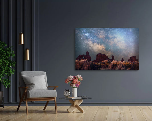 Turret Arch & Siblings - Metal Print