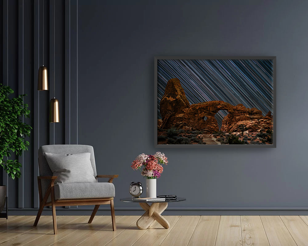 Turret Arch Star Trails - Fine Art Print