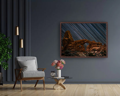 Turret Arch Star Trails - Fine Art Print