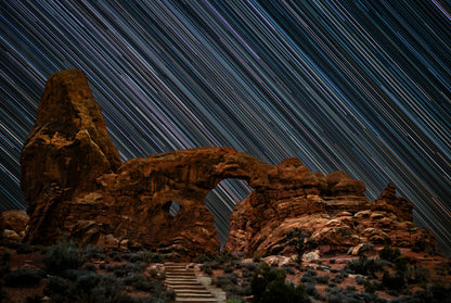 Turret Arch Star Trails - Fine Art Print